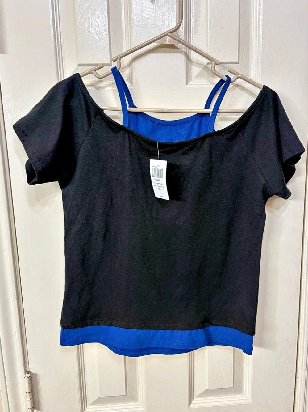 Hot Topic Coraline Laika Graphic Top Graphic Top in Black & Blue Size Large NWT - Picture 3 of 7